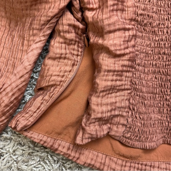 ASTR the Label Kemp Square Neck Top in Warm Brown Size M - Picture 4 of 6